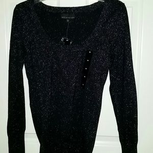 NWT Shimmery long sleeve sweater